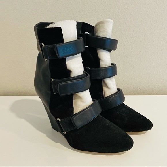 Isabel Marant Shoes - 🇫🇷 Isabel Marant scarlet poney wedge boots